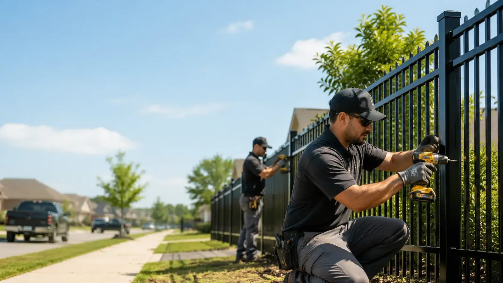 Metal Fence Installation in Buena Vista, PA